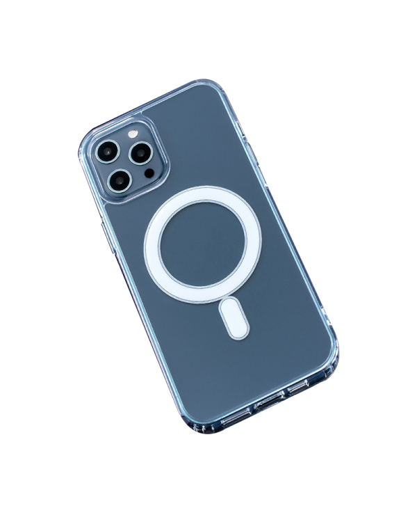 Mag anti shock силиконовый чехол Fusion 1.5 мм для Apple iPhone 16 прозрачный