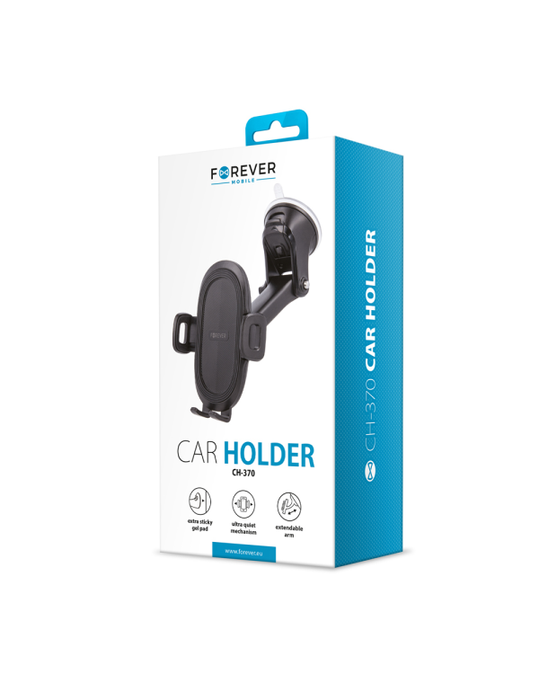 Дополнительное изображение книги «Forever car holder for windshield CH-370 black»