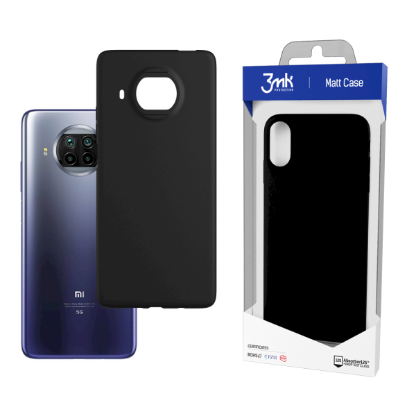 Обложка книги «Xiaomi Mi 10T Lite 5G - 3mk Matt Case black»