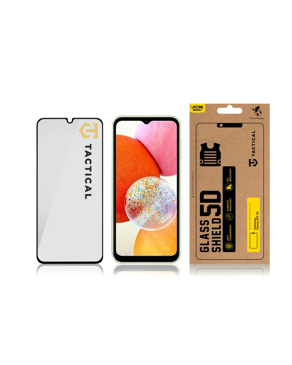 Tactical Glass Shield 5D for Samsung Galaxy A15 5G Black