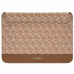 Guess Sleeve GUCS14HGCFSEW 14" brązowy|brown GCube Stripes