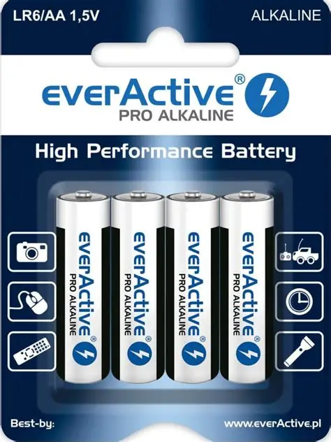 everActive Pro Alkaline  высокоэффективная батарейка LR6|AA 1.5V| 4шт