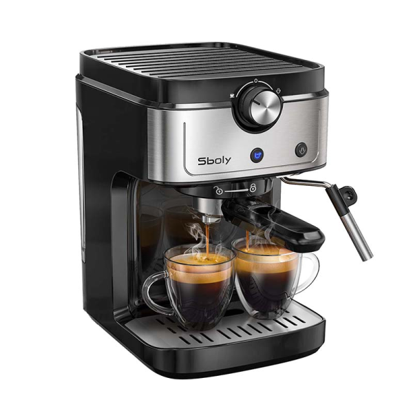 Sboly 2in1 Nespresso Capsule & Cask Machine 
