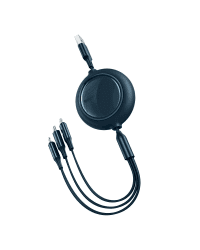 Baseus Bright Mirror 3-in-1 cable USB For M+L+T 3.5A 1.2m (blue)