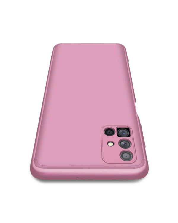 GKK 360 Protection Case Front and Back Case Full Body Cover Samsung Galaxy M51 pink