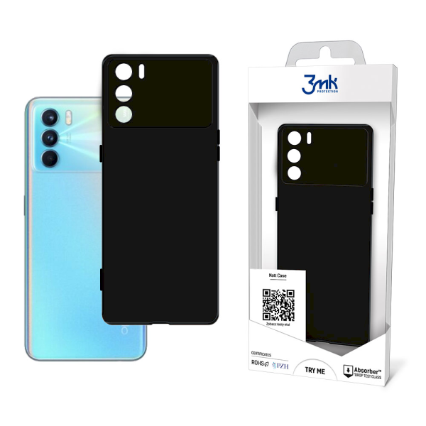 Обложка книги «Oppo K9 Pro - 3mk Matt Case black»