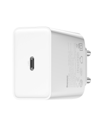 Baseus Charger USB Type C Power Delivery 18 W 3 A White