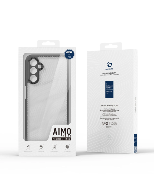 Бронированный чехол Dux Ducis Aimo для Samsung A15 - черный