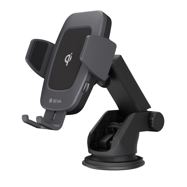 Обложка книги «Devia Navigation car holder with wireless charging black 10W»
