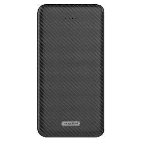 Повербанк YK-DESIGN YKP-021 10000 мАч / 2 x USB черный