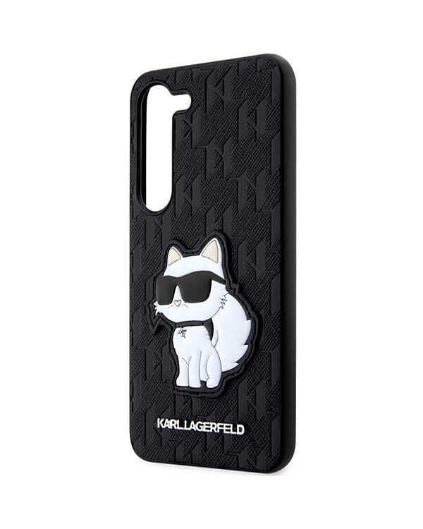 Дополнительное изображение книги «Karl Lagerfeld KLHCS23SSAKLHCPK S23 S911 hardcase czarny|black Saffiano Monogram Choupette»