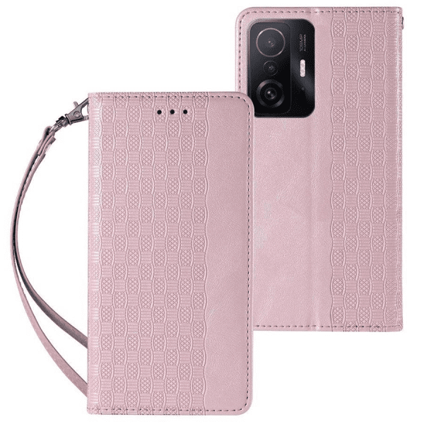 Fusion Magnet Strap книжка чехол + нить для Samsung A536 Galaxy A53 5G розовый