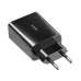 Baseus Speed Mini CCFS-W01 Сетевое зарядное устройство USB / 18W / 3A / Quick Charge 3.0 / Черное