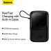 Powerbank Baseus Qpow PRO with cable, 10000mAh, 22.5W (Black)