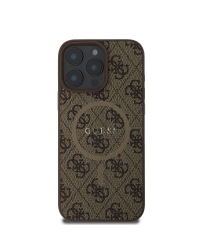 Чехол Guess GUHMP16LG4GFRW Magsafe для iPhone 16 Pro | коричневый