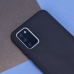 Мягкий матовый задний силиконовый защитный чехол Fusion для Honor 200 черный