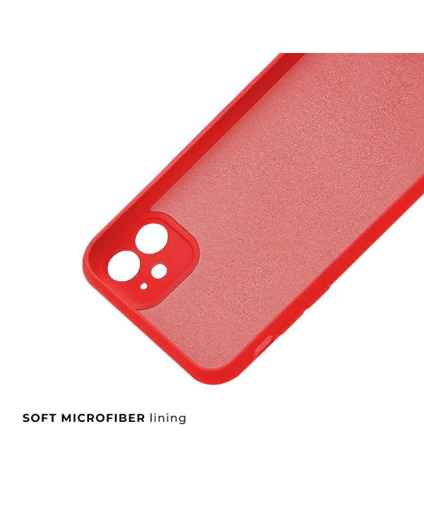 Fusion elegance fibre прочный силиконовый чехол для Xiaomi Redmi 13C | Poco C65 4G красный