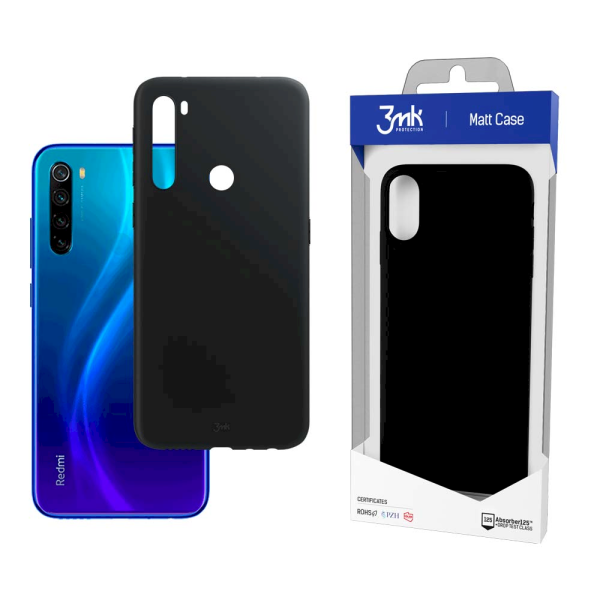Обложка книги «Xiaomi Redmi Note 8 2021 - 3mk Matt Case black»