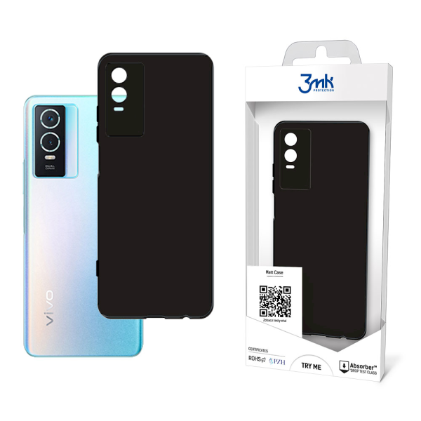 Обложка книги «Vivo Y76s - 3mk Matt Case black»