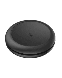 UNIQ MFI Halo Lightning 2.4A cable, retractable nylon 1.2m, black / midnight black