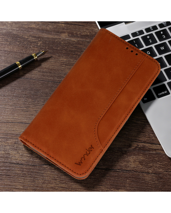 Чехол Wonder Prime для Xiaomi Redmi Note 12S коричневый