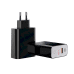 Baseus Speed PPS CCFSEU907-01 Сетевое зарядное устройство USB-C / 45W / 5A / Quick Charge 3.0 / LCD / Smart OFF Черное