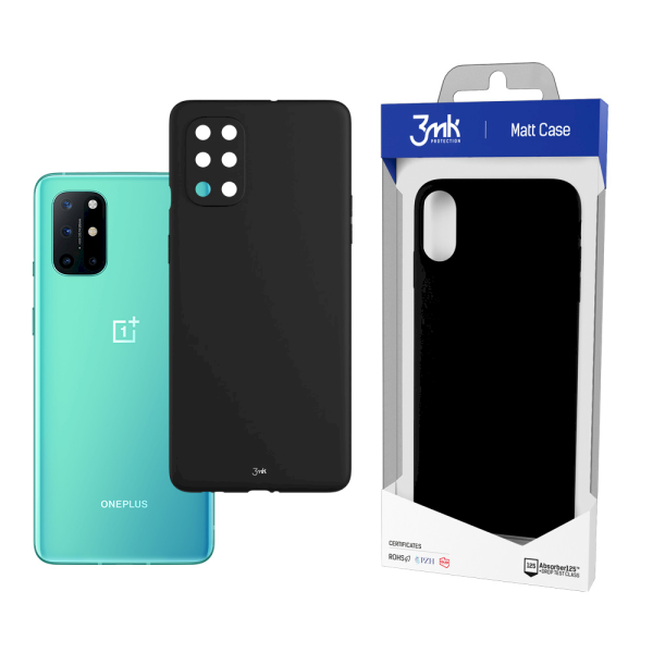 Обложка книги «OnePlus 8T 5G - 3mk Matt Case black»