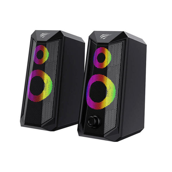 HAVIT SK202 Компьютерные колонки 2.0 RGB (черный) HAVIT SK202 Компьютерные колонки 2.0 RGB (черный)