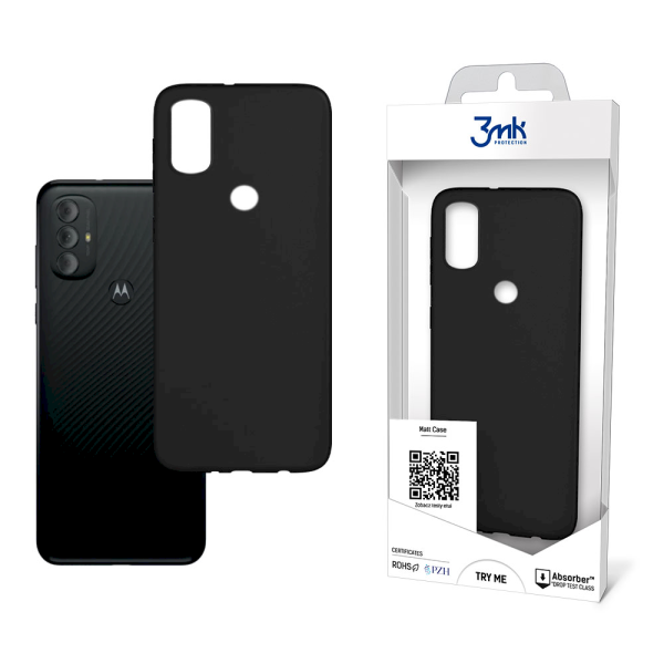 Обложка книги «Motorola Moto G Power 2022 - 3mk Matt Case black»