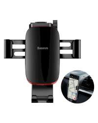 Baseus Metal Age Gravity Car Mount Phone Holder with Adjustable Arm black (SUYL-F01)