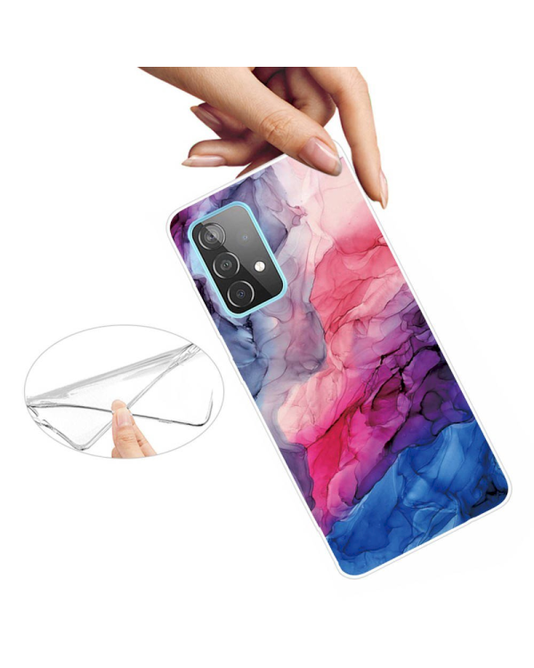 Fusion marble силиконовый чехол для Samsung A726 / A725 Galaxy A72 / A72 5G (дизайн O)