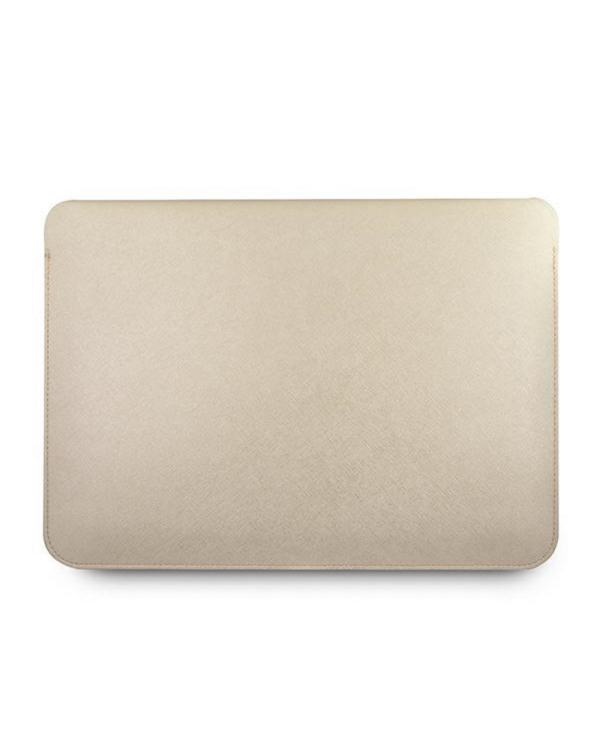 Оригинальный GUESS Laptop Sleeve Saffiano Script GUCS13PUSASLG 13 дюймов золото