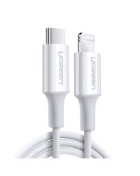 Ugreen USB Typ C - Lightning MFI cable 1m 3A 18W white (10493)