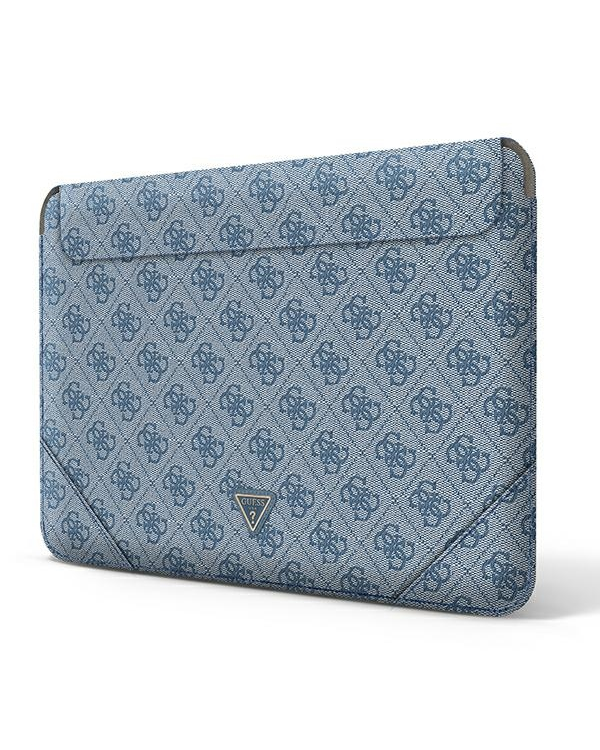 Оригинальный GUESS Laptop Sleeve 4G Uptown Triangle Logo GUCS14P4TB 13|14 дюймов синий
