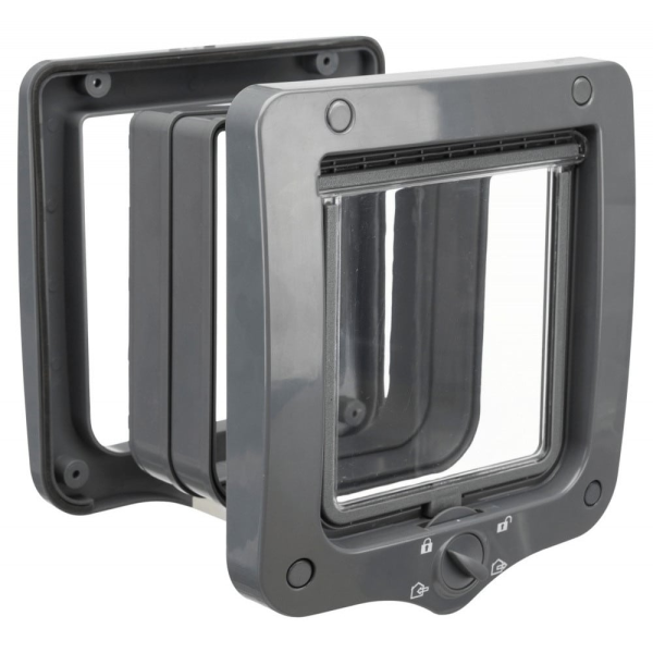 Крышка : Trixie 4:Way крышка для кошки, 20 × 22 см, серая