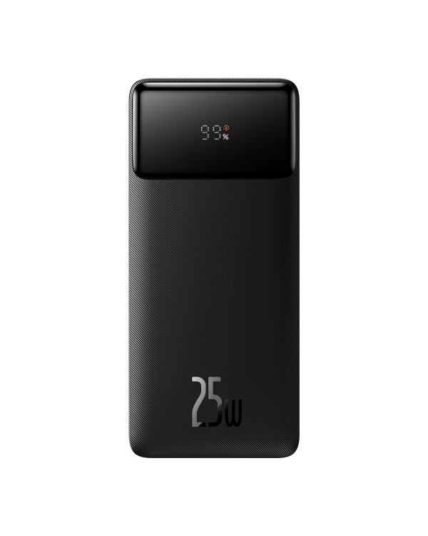 Powerbank Baseus Bipow, 20000mAh, 2x USB, USB-C, 25W (black)