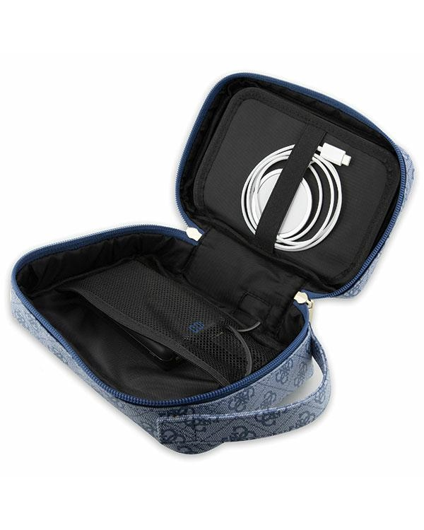Guess Torba GUHBP4RPSB Organizer niebieski|blue 4G Printed Stripes