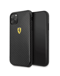 Ferrari Hardcase FESPCHCN65CBBK Силиконовый чехол для Apple iPhone 11 Pro Max Черный