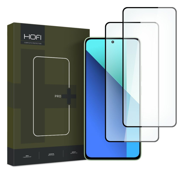 ЗАКАЛЕННОЕ СТЕКЛО HOFI GLASS PRO+ 2 ШТ XIAOMI REDMI NOTE 13 4G | LTE ЧЕРНЫЙ