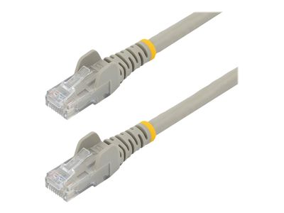 StarTech.com 50cm CAT6 Ethernet Cable - Grey Snagless Gigabit CAT 6 Wire - 100W PoE RJ45 UTP 650MHz Category 6 Network Patch Cord UL|TIA (N6PATC50CMGR) - patch cable - 50 cm - gray