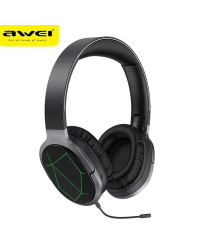 AWEI słuchawki gaming Bluetooth A799BL nauszne gamingowe z mikrofonem czarny|black