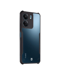 Tactical Quantum Stealth Cover for Xiaomi Redmi 13C|Poco C65 Clear|Black