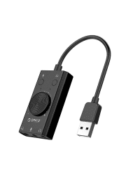 Orico multifunction USB 2.0 External Sound Card, 10cm