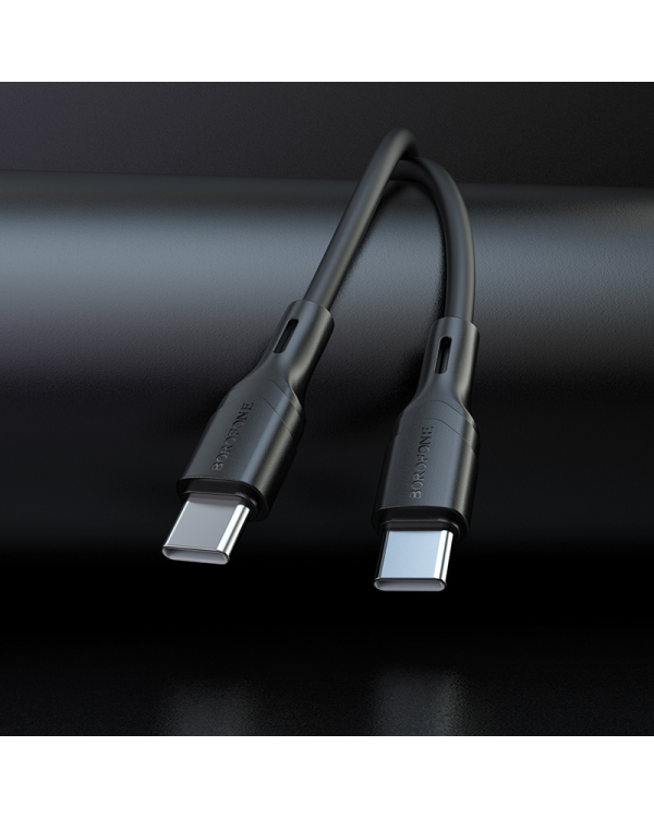 Дополнительное изображение книги «Borofone Cable BX99 Method - Type C to Typ C - 60W 3A 1 metre black»