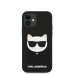 Обложка книги «KLHCP12SSLCHBK Karl Lagerfeld Choupette Head Silicone Case for iPhone 12 mini 5.4 Black»