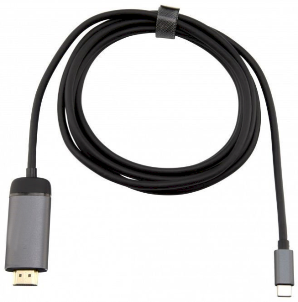 Видеокабель Fusion USB -> HDMI (4K при 30 Гц, 1080P при 60 Гц) 200 см, черный Видеокабель Fusion USB -> HDMI (4K при 30 Гц, 1080P при 60 Гц) 200 см, черный