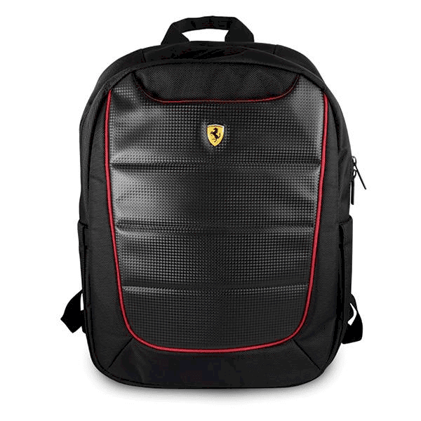 Ferrari Backpack FEBP15BK 15 "black / black Scuderia