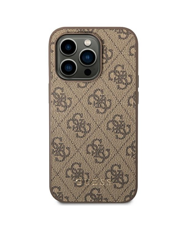 Чехол Guess GUHCP14LG4GFBR для iPhone 14 Pro 6,1" |коричневый