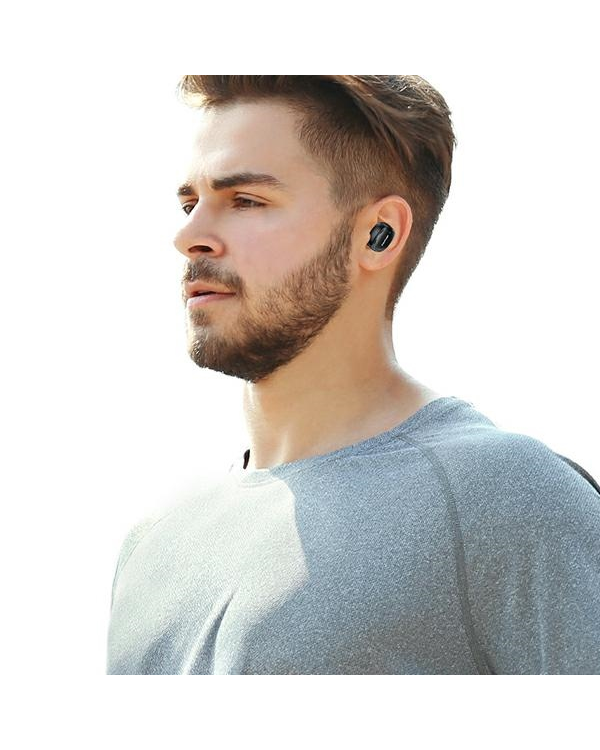 Дополнительное изображение книги «AWEI słuchawki Bluetooth 5.1 T13 Pro TWS + stacja dokująca czarny|black»