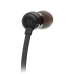 Наушники-вкладыши JBL Tune 160, 3,5 мм мини-джек с пультом ДУ - черный